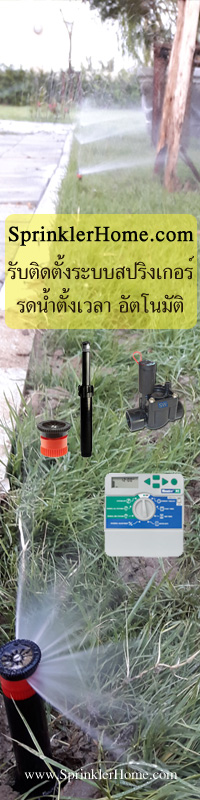 รับออกแบบสปริงเกอร์ sprinkler ระบบน้ำอัตโนมัติ สปริงเกอร์อัตโนมัติ SprinklerHome.com